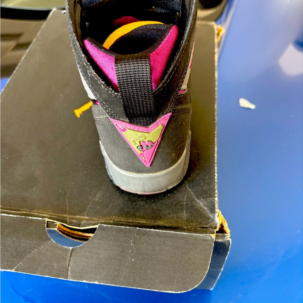 Stylish Pink and Black Kids Sneakers